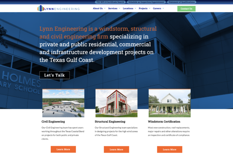 Lynn Engineering launches new website to serve customers and communities