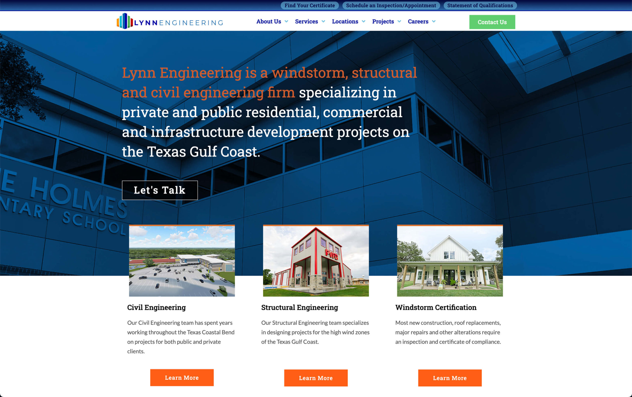 Civil, Structural & Windstorm Firm - Texas Gulf Coast | Lynn Engineering