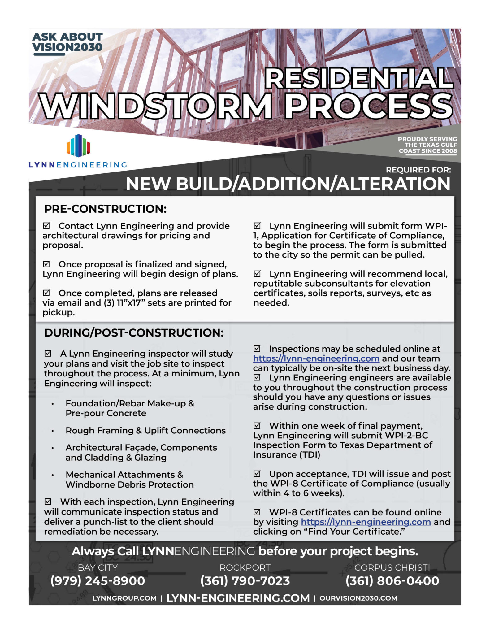 Windstorm Engineering Certification Texas Lynn Engineering
